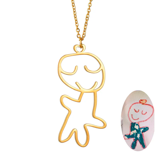 Personalized Drawing Necklace